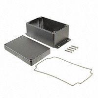 Bud Industries - AN-2867-AB - BOX ALUM BLACK 6.3"L X 3.94"W