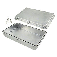 Bud Industries - ANS-3809 - BOX ALUM NAT 10.79"L X 6.81"W