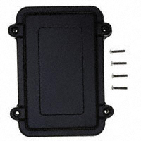 Bud Industries - ANS-3815-B - BOX ALUM BLACK 5.91"L X 3.94"W