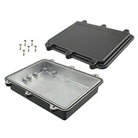 Bud Industries - ANS-3817 - BOX ALUM NATURAL 7.87"L X 5.91"W