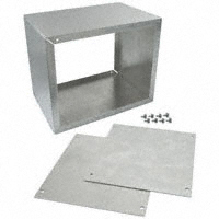 Bud Industries - AU-1029 - CABINET ALUM NATURAL 4"L X 6"W