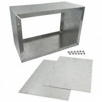 Bud Industries - AU-1040 - CABINET ALUM NATURAL 5"L X 6"W