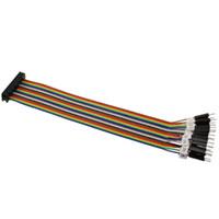 Bud Industries - BC-32675 - MALE MULT CONN/IDC RBBN 26P 20CM