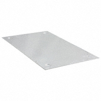 Bud Industries - BPA-1522 - PLATE ALUMINUM BOTTOM 9" X 15"