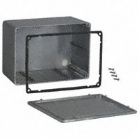 Bud Industries - CN-5707 - BOX ALUM NATURAL 5.47"L X 4.01"W