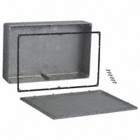 Bud Industries - CN-5711 - BOX ALUM NATURAL 8.75"L X 5.74"W