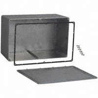 Bud Industries - CN-5712 - BOX ALUM NATURAL 8.75"L X 5.74"W