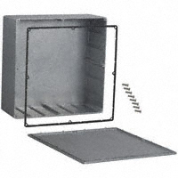 Bud Industries - CN-5713 - BOX ALUM NATURAL 9.85"L X 9.85"W