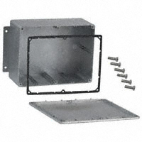 Bud Industries - CN-6708 - BOX ALUM NATURAL 6.51"L X 5.01"W