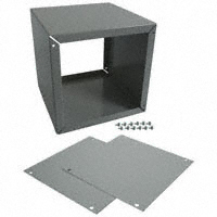 Bud Industries - CU-1098 - CABINET STEEL GRAY 6"L X 6"W