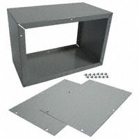 Bud Industries - CU-1099 - CABINET STEEL GRAY 9"L X 6"W
