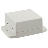 Bud Industries - CU-18422-W - BOX ABS WHITE 1.97"L X 2.02"W