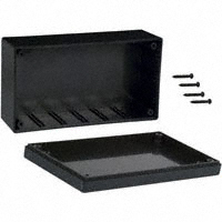 Bud Industries - CU-1874-B - BOX ABS BLACK 5.31"L X 2.94"W