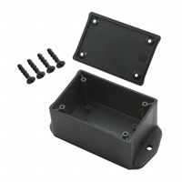 Bud Industries - CU-1933-MB - BOX ABS BLACK 3.12"L X 2.13"W