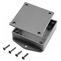 Bud Industries - CU-1935-MB - BOX ABS BLACK 3.11"L X 3.1"W