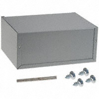 Bud Industries - CU-2109-B - BOX ALUMINUM GRAY 8"L X 6"W