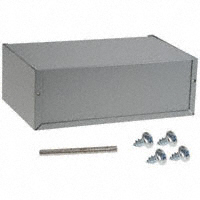 Bud Industries - CU-2110-B - BOX ALUMINUM GRAY 10"L X 6"W