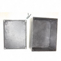 Bud Industries - CU-234 - BOX ALUM NATURAL 4.69"L X 3.69"W