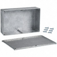 Bud Industries - CU-247 - BOX ALUM NATURAL 7.39"L X 4.7"W