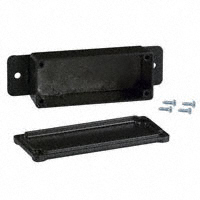 Bud Industries - CU-4123-B - BOX ALUM BLACK 3.63"L X 1.5"W