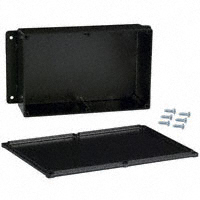 Bud Industries - CU-4247-B - BOX ALUM BLACK 7.39"L X 4.7"W