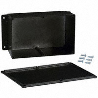 Bud Industries - CU-4347-B - BOX ALUM BLACK 7.39"L X 4.7"W