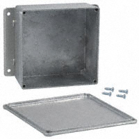 Bud Industries - CU-4474 - BOX ALUM NATURAL 4.75"L X 4.75"W