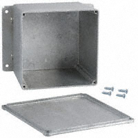 Bud Industries - CU-4475 - BOX ALUM NATURAL 4.75"L X 4.75"W