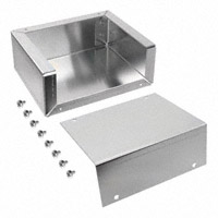 Bud Industries - CU-452-A - BOX ALUMINUM NATURAL 4"L X 5"W