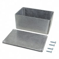 Bud Industries - CU-472 - BOX ALUM NATURAL 4.75"L X 3.15"W