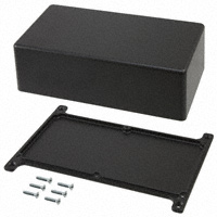 Bud Industries - CU-5476-B - BOX ALUMINUM BLACK 6"L X 3.25"W