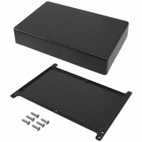 Bud Industries - CU-5477-B - BOX ALUM BLACK 7.39"L X 4.7"W