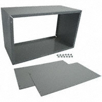 Bud Industries - CU-882 - CABINET STEEL GRAY 15"L X 9"W