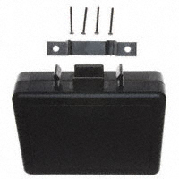 Bud Industries - DPB-4760 - BOX ABS BLACK 4.51"L X 3.51"W