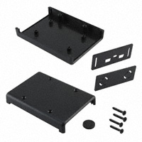 Bud Industries - FBB-3665 - BOX ABS BLACK 3.62"L X 2.62"W