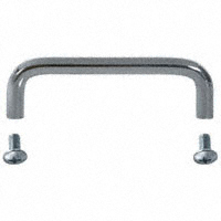 Bud Industries - H-9111-B - HANDLE CHROME MOUNTING CENTER 4"