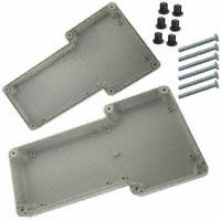 Bud Industries - HH-3420 - BOX ABS GRAY 9.33"L X 5.16"W