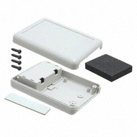 Bud Industries - HH-3431-BCG - BOX ABS GRAY 4.13"L X 2.95"W