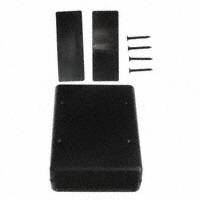 Bud Industries - HP-3651-B - BOX ABS BLACK 3.63"L X 2.61"W