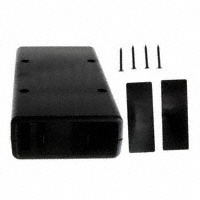 Bud Industries - HP-3654-B - BOX ABS BLACK 5.52"L X 2.61"W