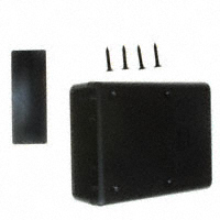 Bud Industries - HP-3661-B - BOX ABS BLACK 3.62"L X 2.62"W