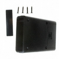 Bud Industries - HP-3662-B - BOX ABS BLACK 4.41"L X 2.62"W