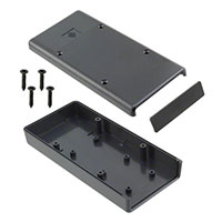 Bud Industries - HP-3664-B - BOX ABS BLACK 5.51"L X 2.6"W