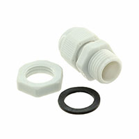Bud Industries - IPG-2227-G - GRY CABLE GLAND .12-.24"
