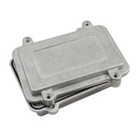 Bud Industries - IPS-3913 - BOX ALUM NATURAL 5.91"L X 3.94"W