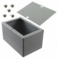 Bud Industries - JB-3944 - BOX STEEL GRAY 3.5"L X 4"W