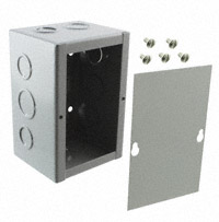 Bud Industries - JB-3944-KO - BOX STEEL GRAY 3.5"L X 4"W