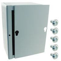 Bud Industries - JB-3952 - BOX STEEL GRAY 3"L X 4"W