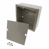 Bud Industries - JB-3954 - BOX STEEL GRAY 3"L X 6"W