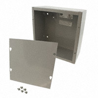 Bud Industries - JB-3957 - BOX STEEL GRAY 4"L X 8"W